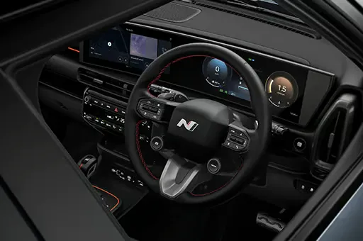 N Line exclusive steering wheel
